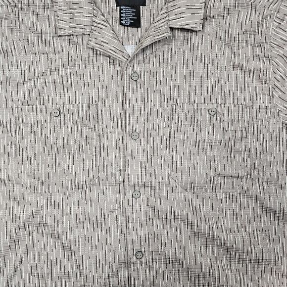 511 Tactical Shirt Large Geometric Camouflage Covert Button Concealed Carry Leo - Picture 2 of 12